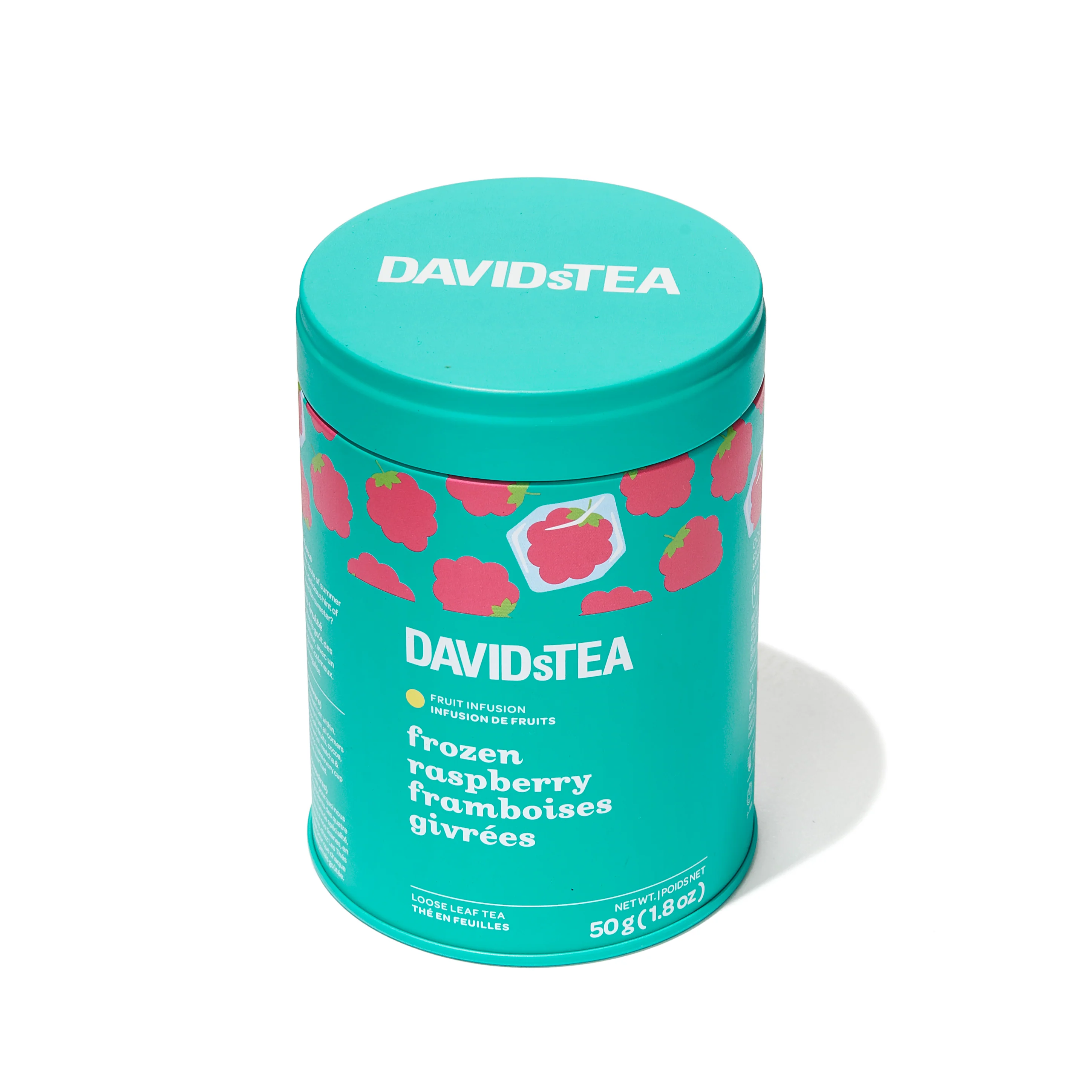 DAVIDsTEA Frozen Raspberry Tea Loose Leaf Tin - Image 2