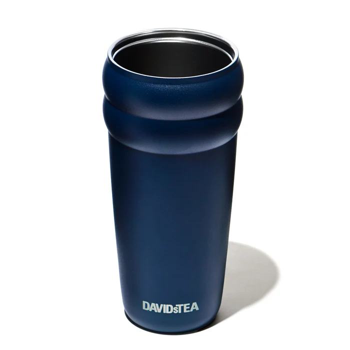 DAVIDsTEA Midnight Blue Bubble Tumbler - Image 3