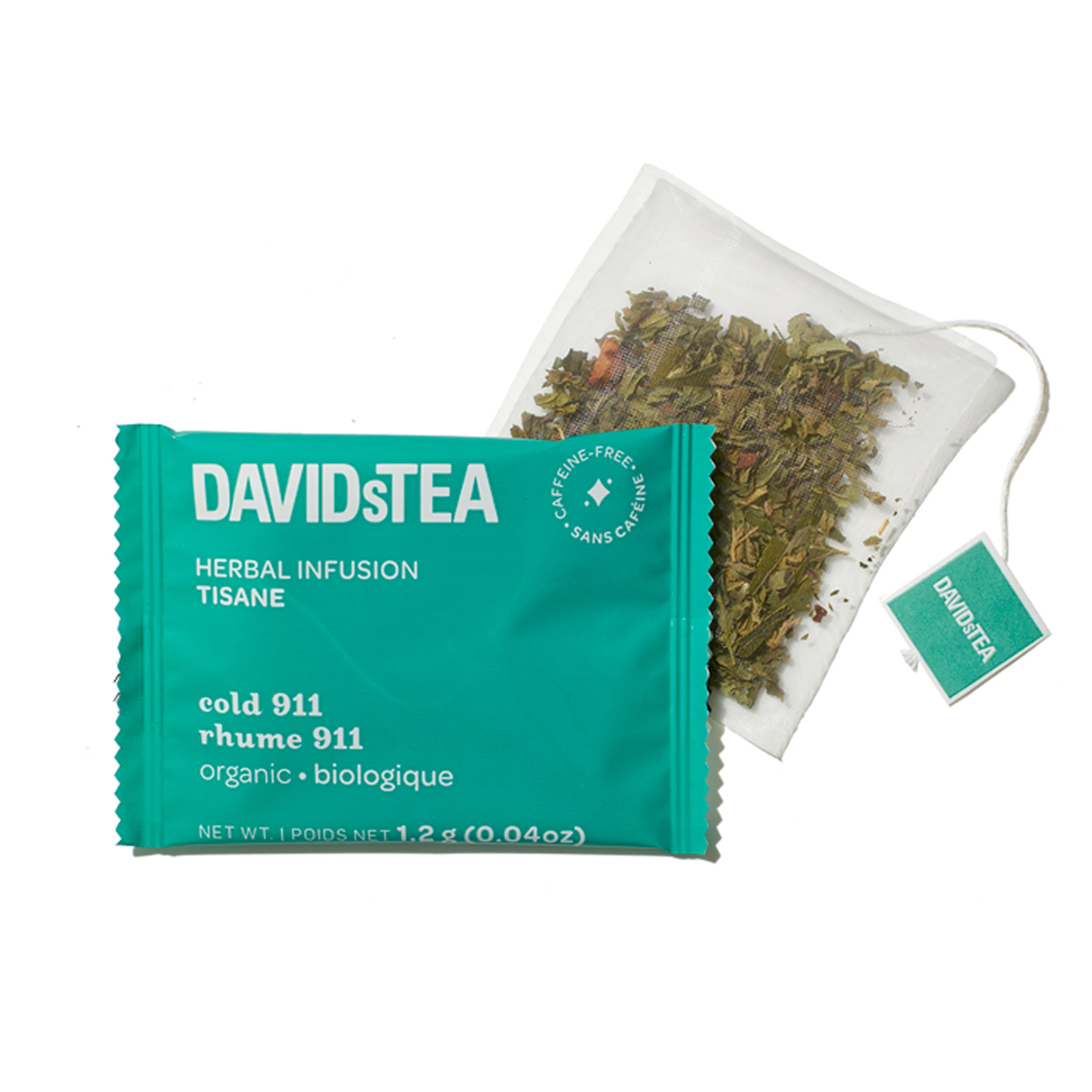 DAVIDsTEA Organic Cold 911 Tea Pack of 12 Sachets — SKU SB-FB6799-0502B08E0816A0 - Image 3
