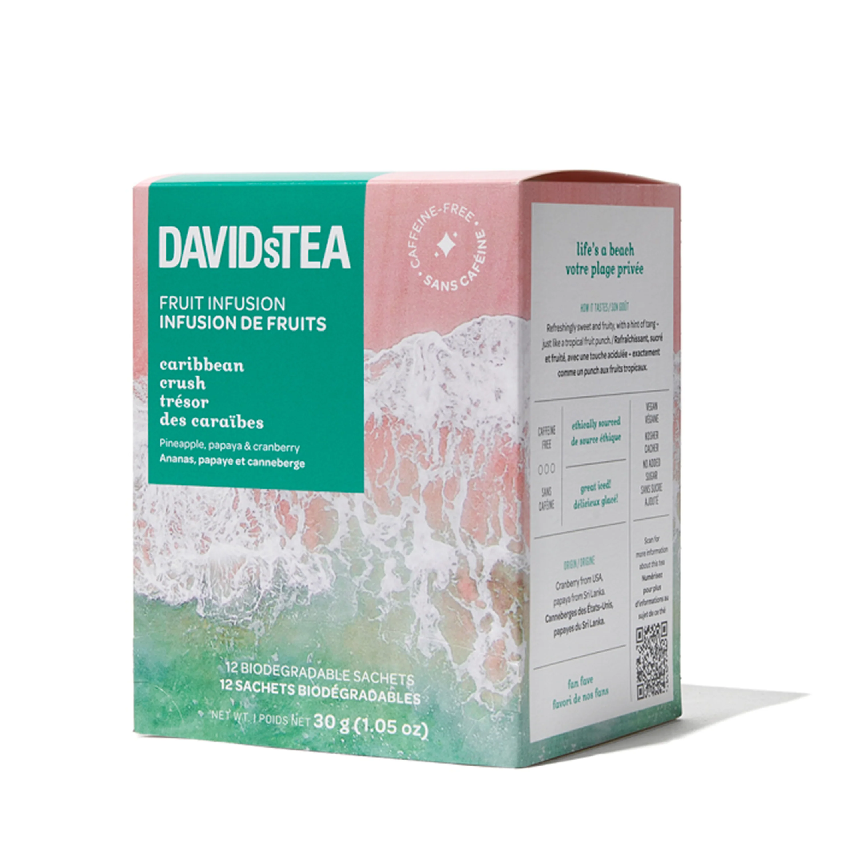 DAVIDsTEA Caribbean Crush Tea Pack of 12 Sachets — SKU SB-FB6799-3E766684BD8498 - Image 3