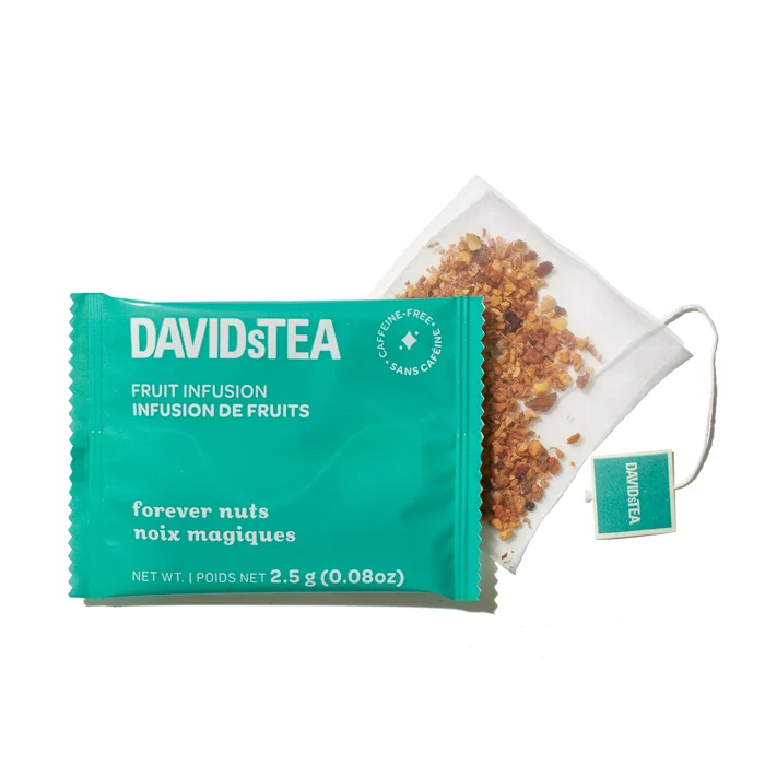 DAVIDsTEA Forever Nuts Tea Pack of 12 Sachets — SKU SB-FB6799-4BC2062FE38536 - Image 3