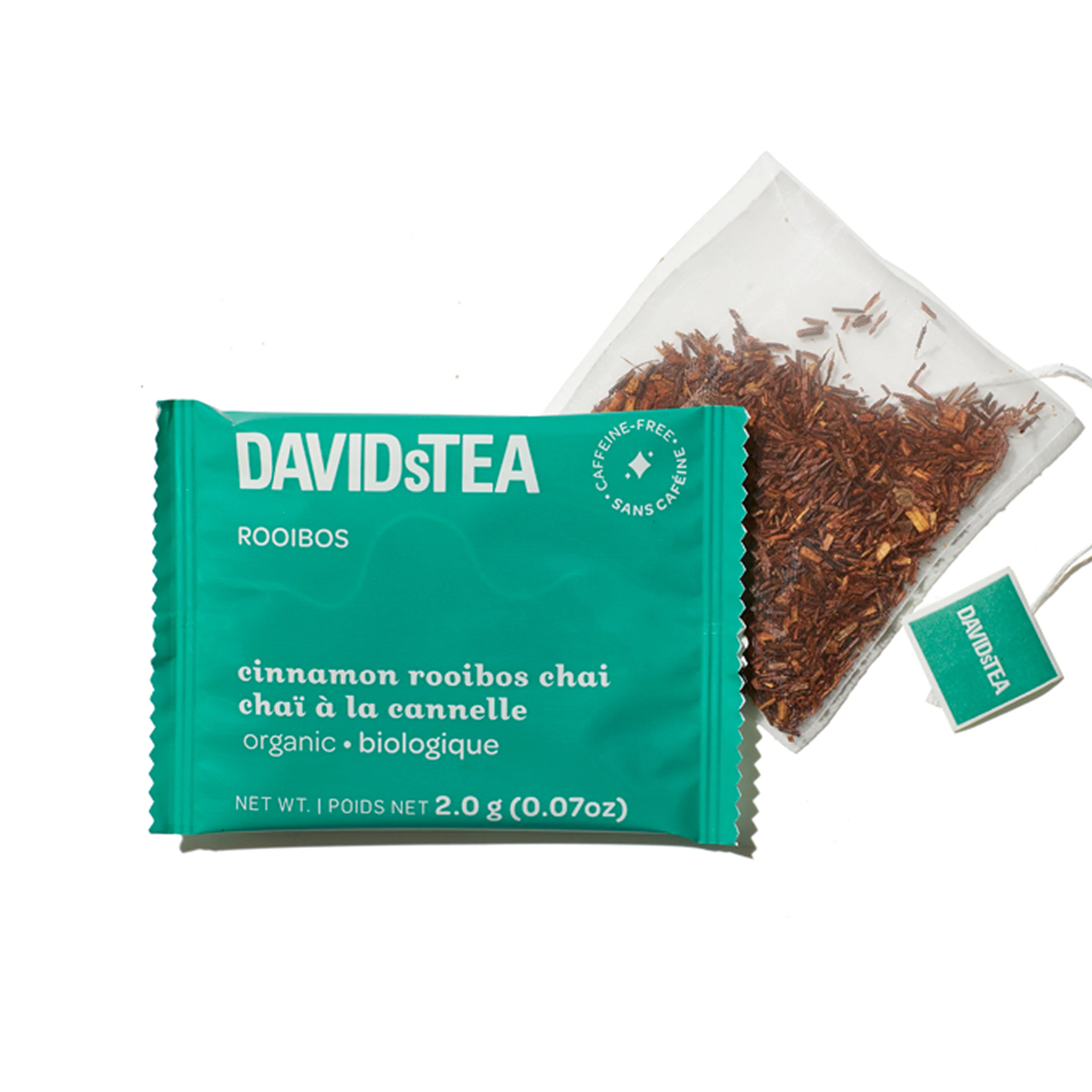 DAVIDsTEA Organic Cinnamon Rooibos Chai Tea Pack of 12 Sachets — SKU SB-FB6799-8BC6C63440EF30 - Image 3