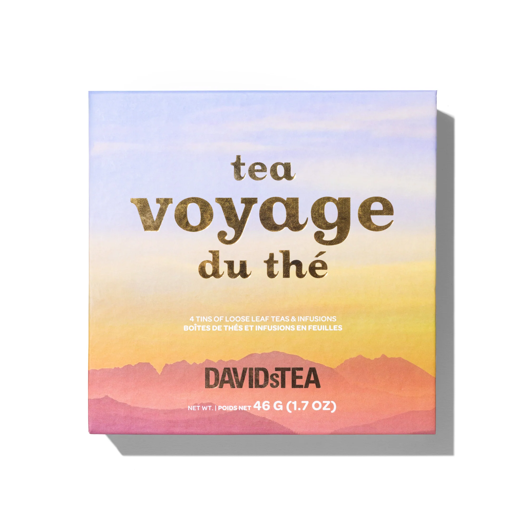 DAVIDsTEA Tea Voyage Garden to Cup 4 Tea Sampler