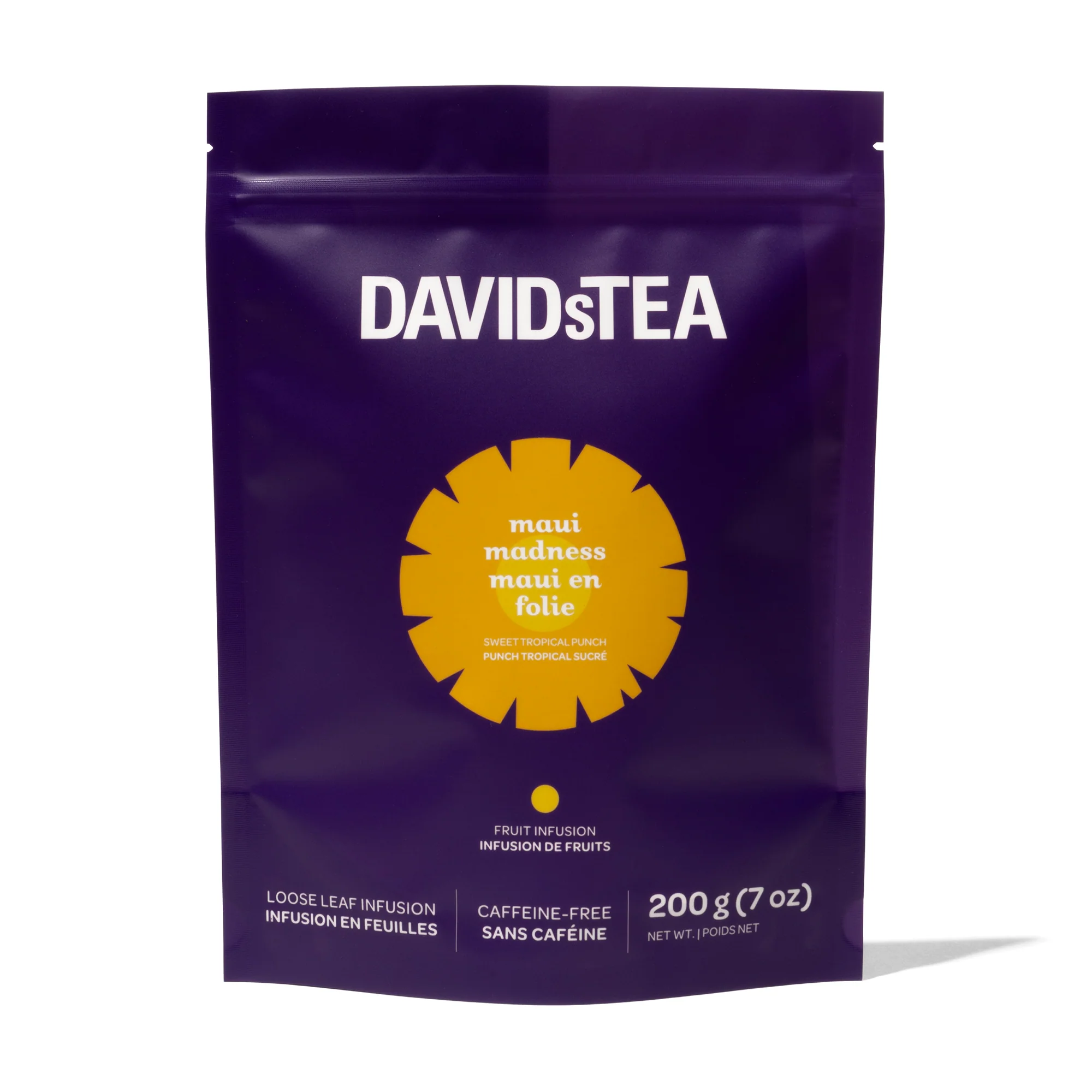 DAVIDsTEA Maui Madness Tea 200 g Printed Bag — SKU SB-FB6799-854813862ACA5A