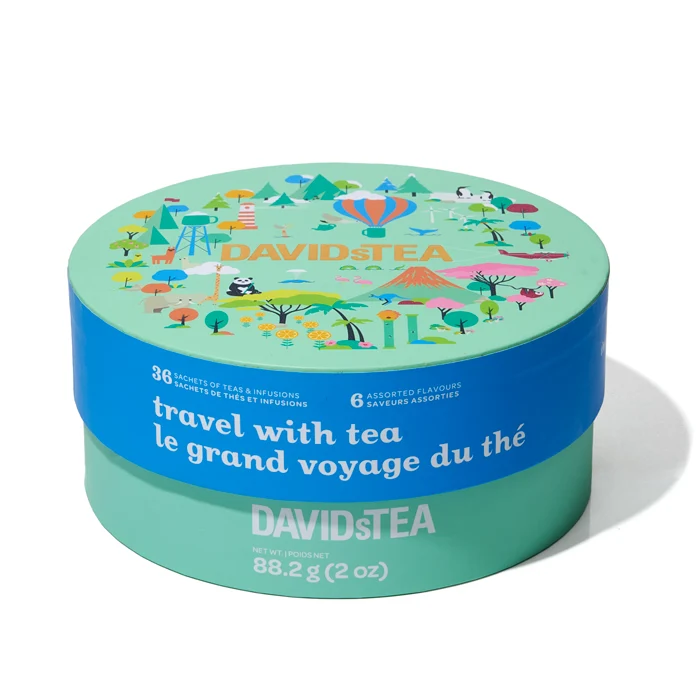 DAVIDsTEA Travel with Tea Sachet Tea Wheel - Image 3