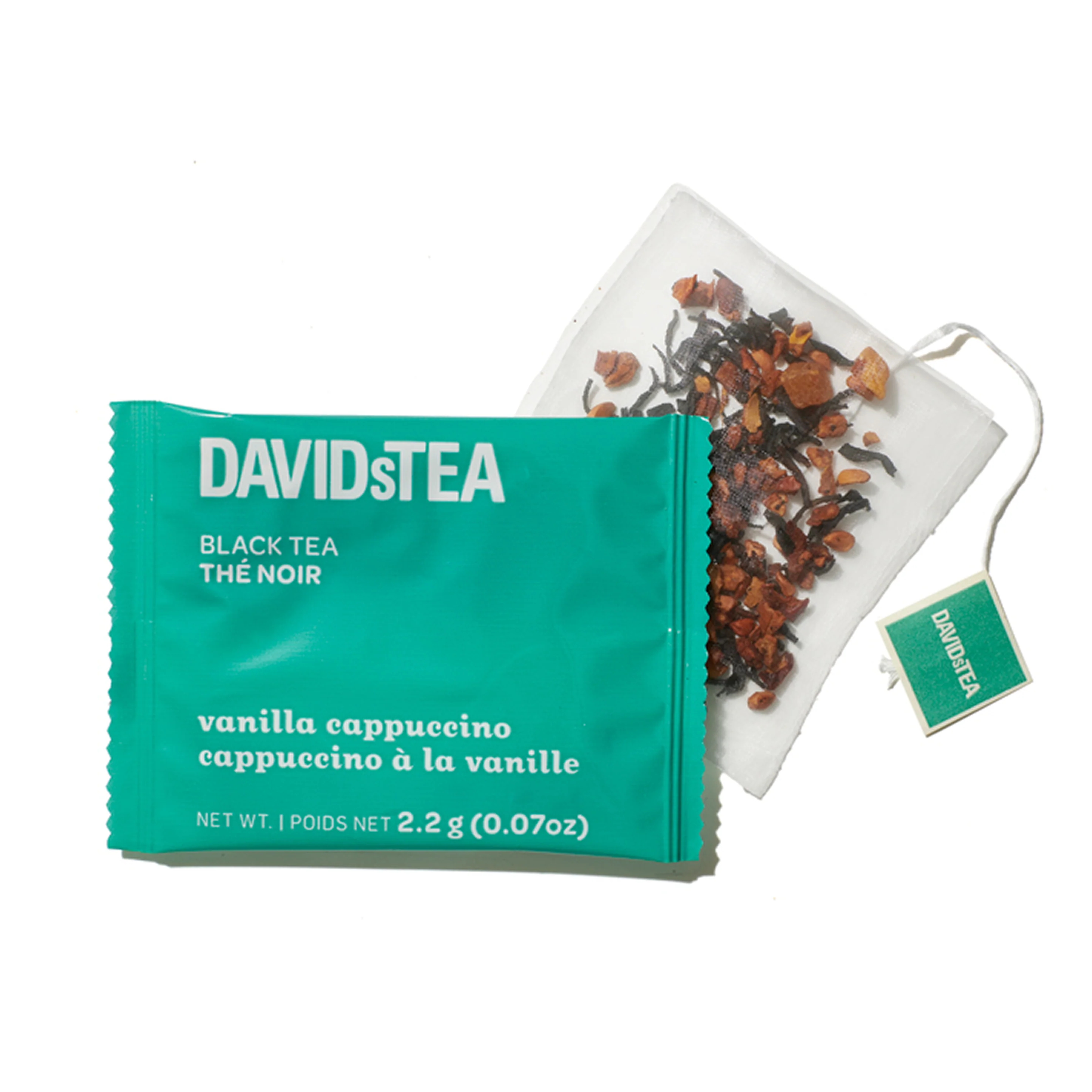DAVIDsTEA Vanilla Cappuccino Tea Pack of 12 Sachets — SKU SB-FB6799-C6A2838078F5C8 - Image 2