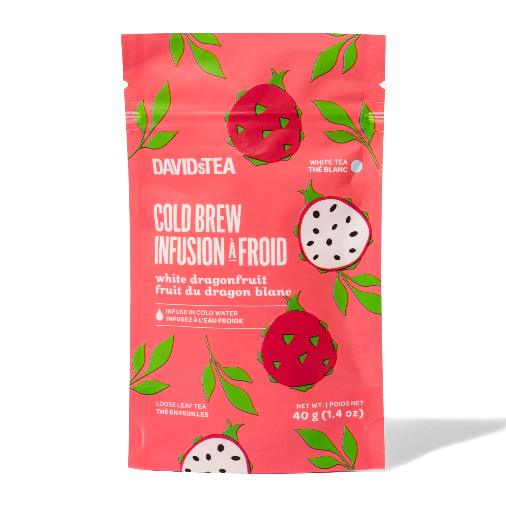 DAVIDsTEA White Dragonfruit Cold Brew Tea — SKU SB-FB6799-E4272B4506EA16