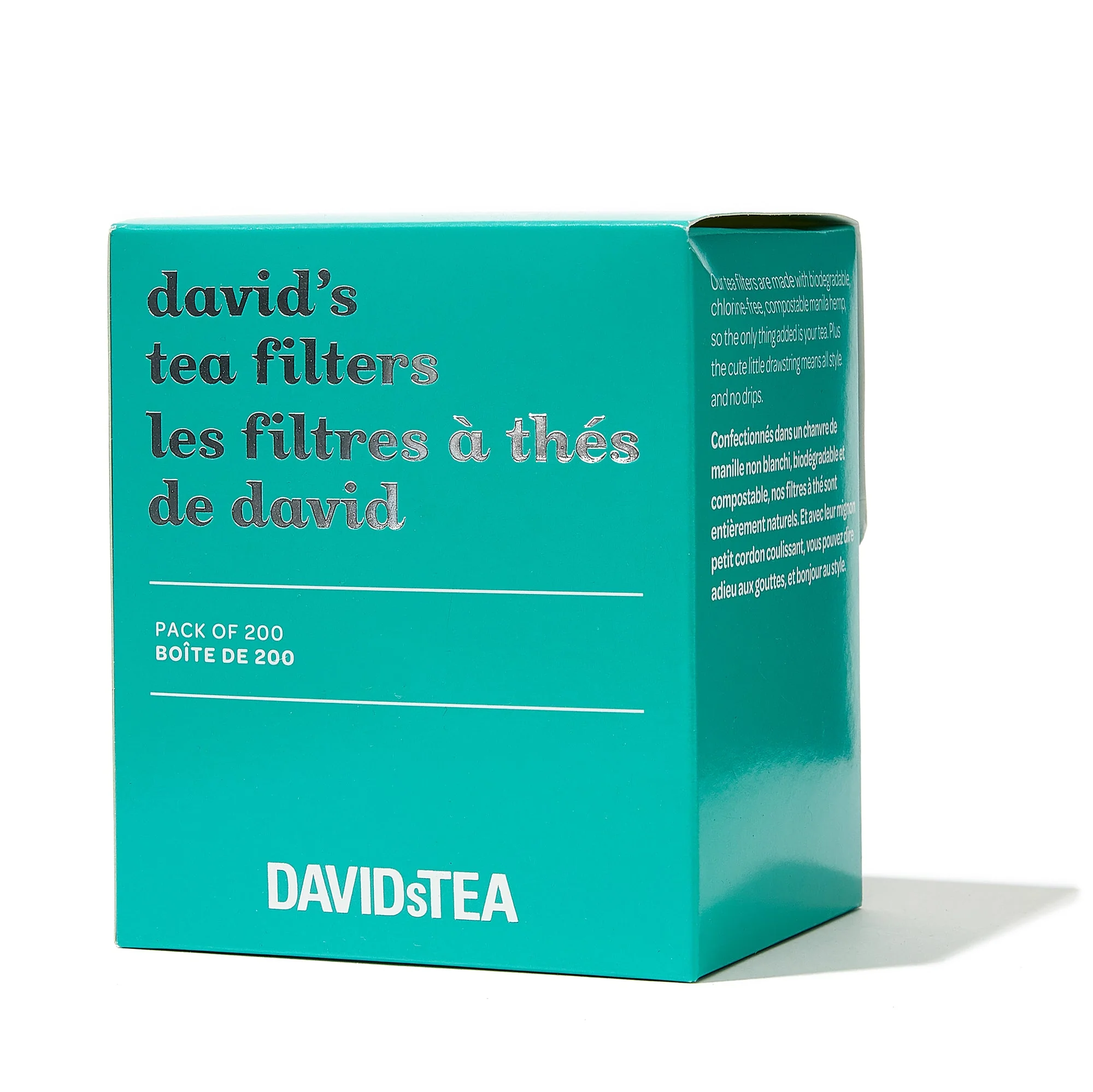 DAVIDsTEA David's Tea Filters Pack of 200 — SKU SB-FB6799-DF86412C7FA5EB - Image 2