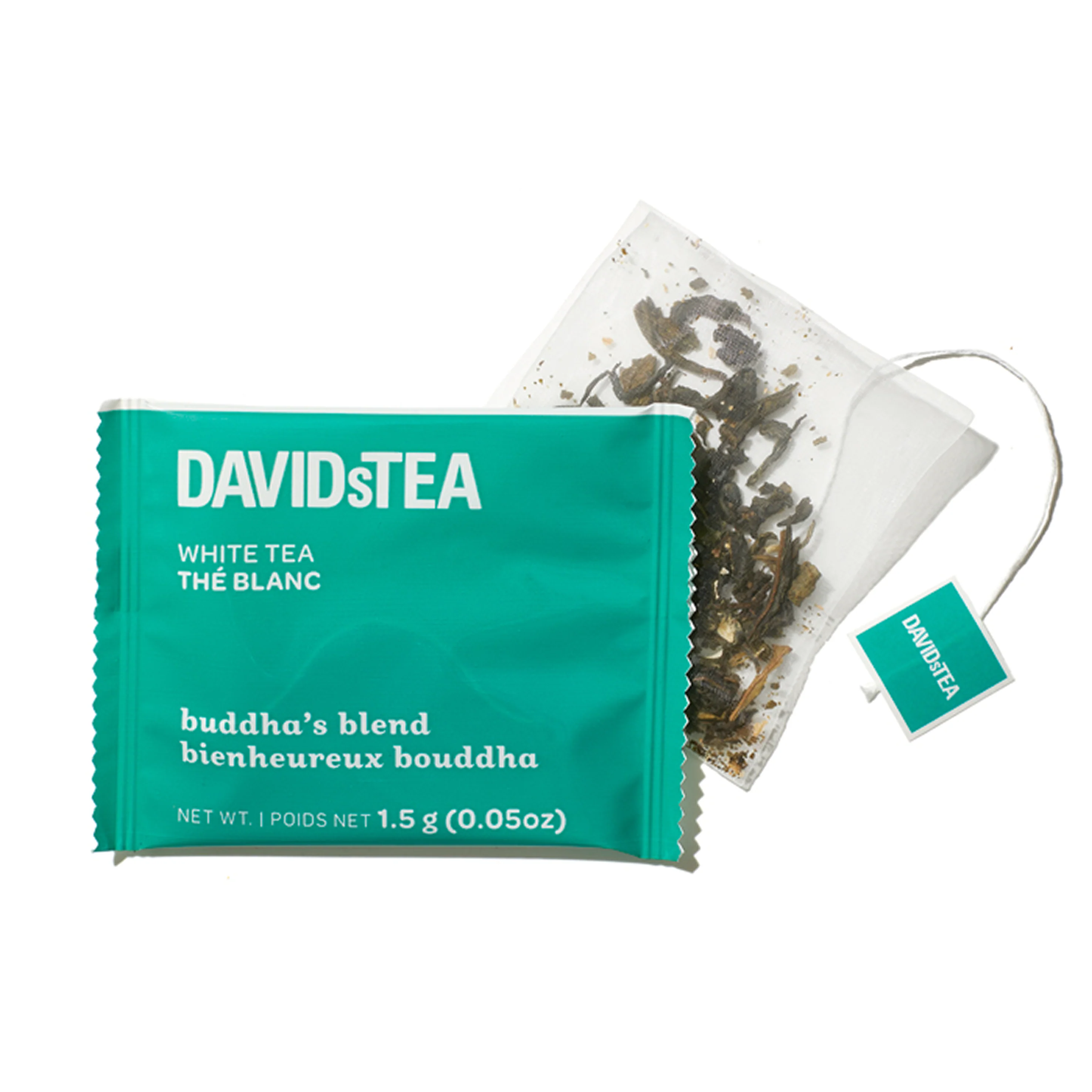 DAVIDsTEA Buddha's Blend Tea Pack of 12 Sachets — SKU SB-FB6799-6A992ADB0D5D70 - Image 2