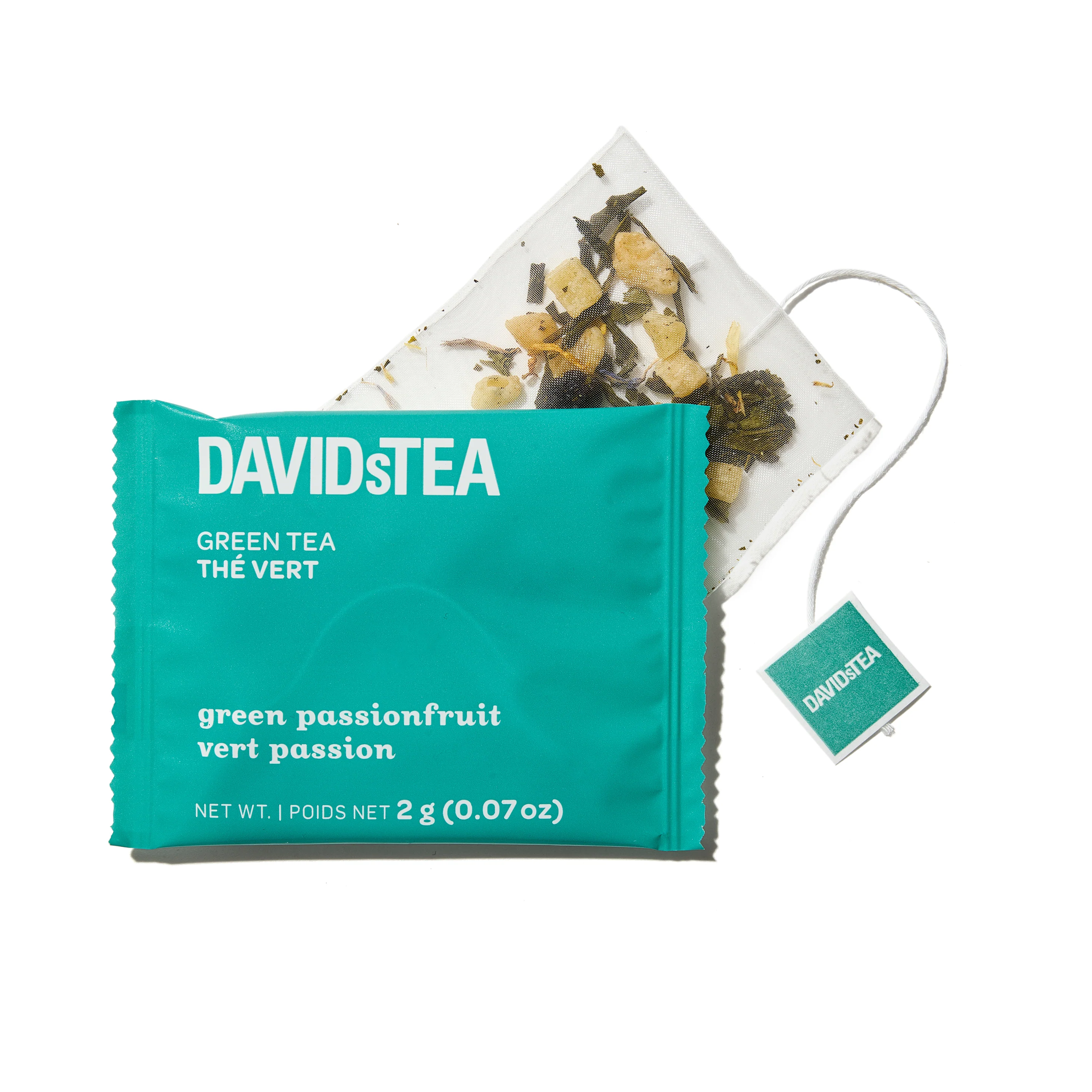 DAVIDsTEA Green Passionfruit Tea Pack of 12 Sachets — SKU SB-FB6799-EA37434A48018C - Image 3