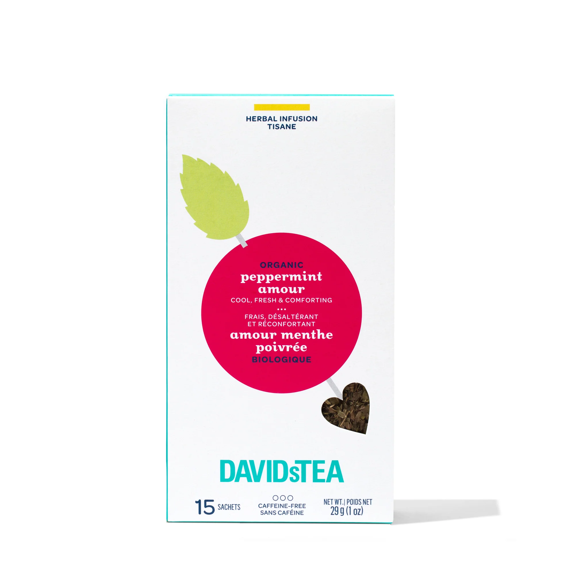 DAVIDsTEA Organic Peppermint Amour Tea — SKU SB-FB6799-EE7CAE758D4EDB - Image 2