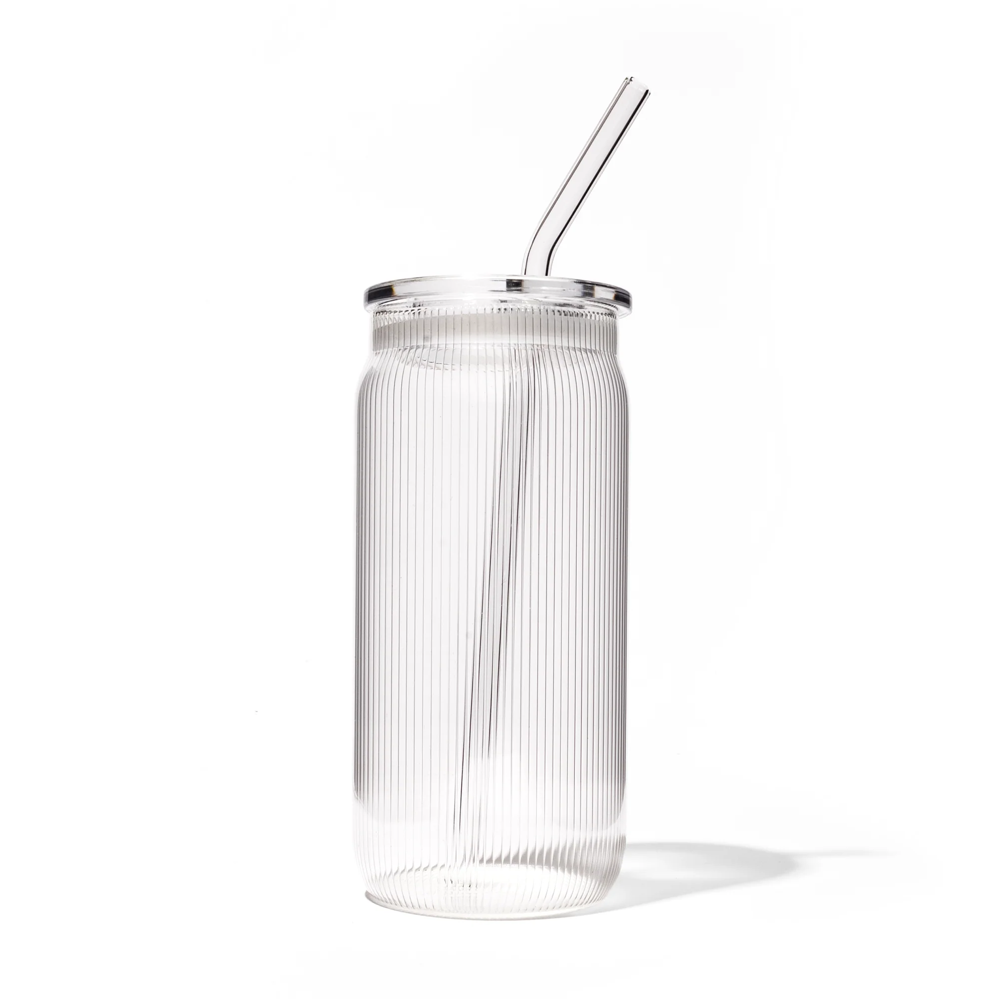 DAVIDsTEA Ribbed Glass Mason Tumbler — SKU SB-FB6799-07D6661B93C3C4 - Image 3