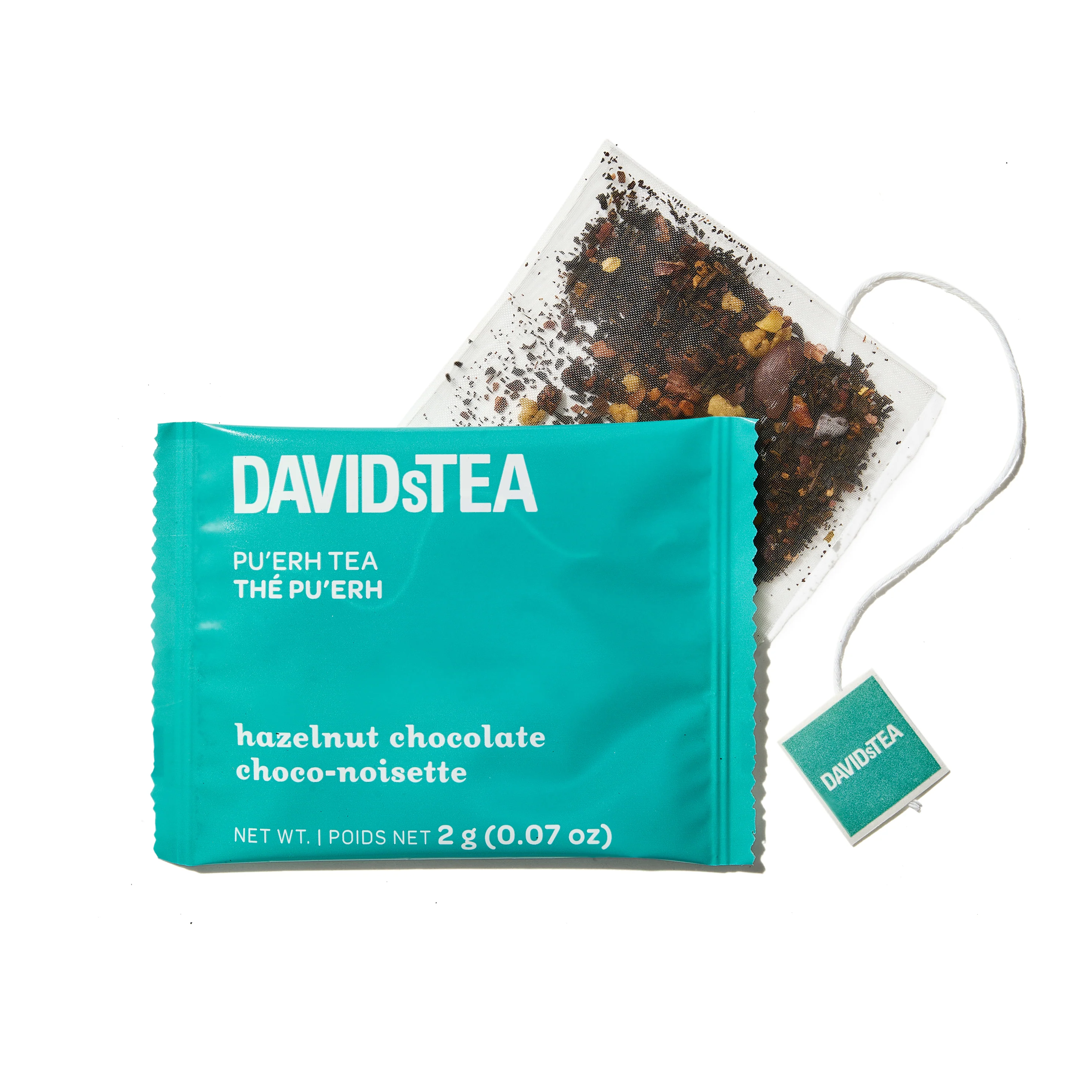 DAVIDsTEA Hazelnut Chocolate Tea Pack of 12 Sachets — SKU SB-FB6799-6CB8A1F6452EDF - Image 2