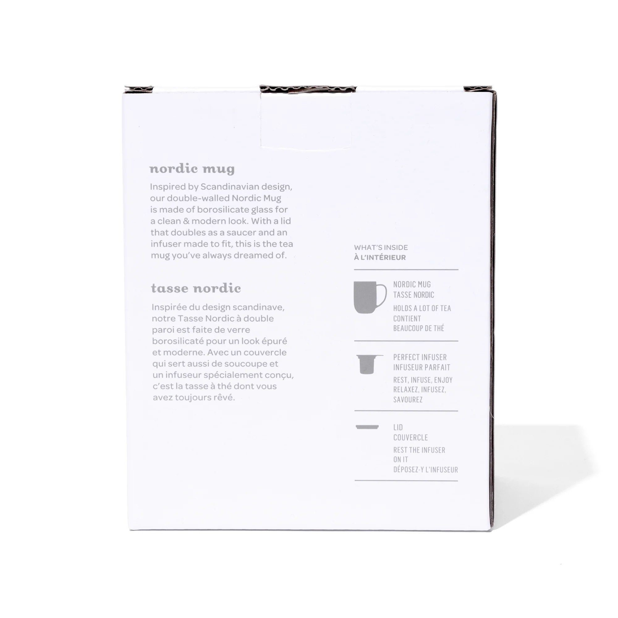 DAVIDsTEA Double Walled Glass Nordic Mug with Infuser — SKU SB-FB6799-943F4B0921F032 - Image 3
