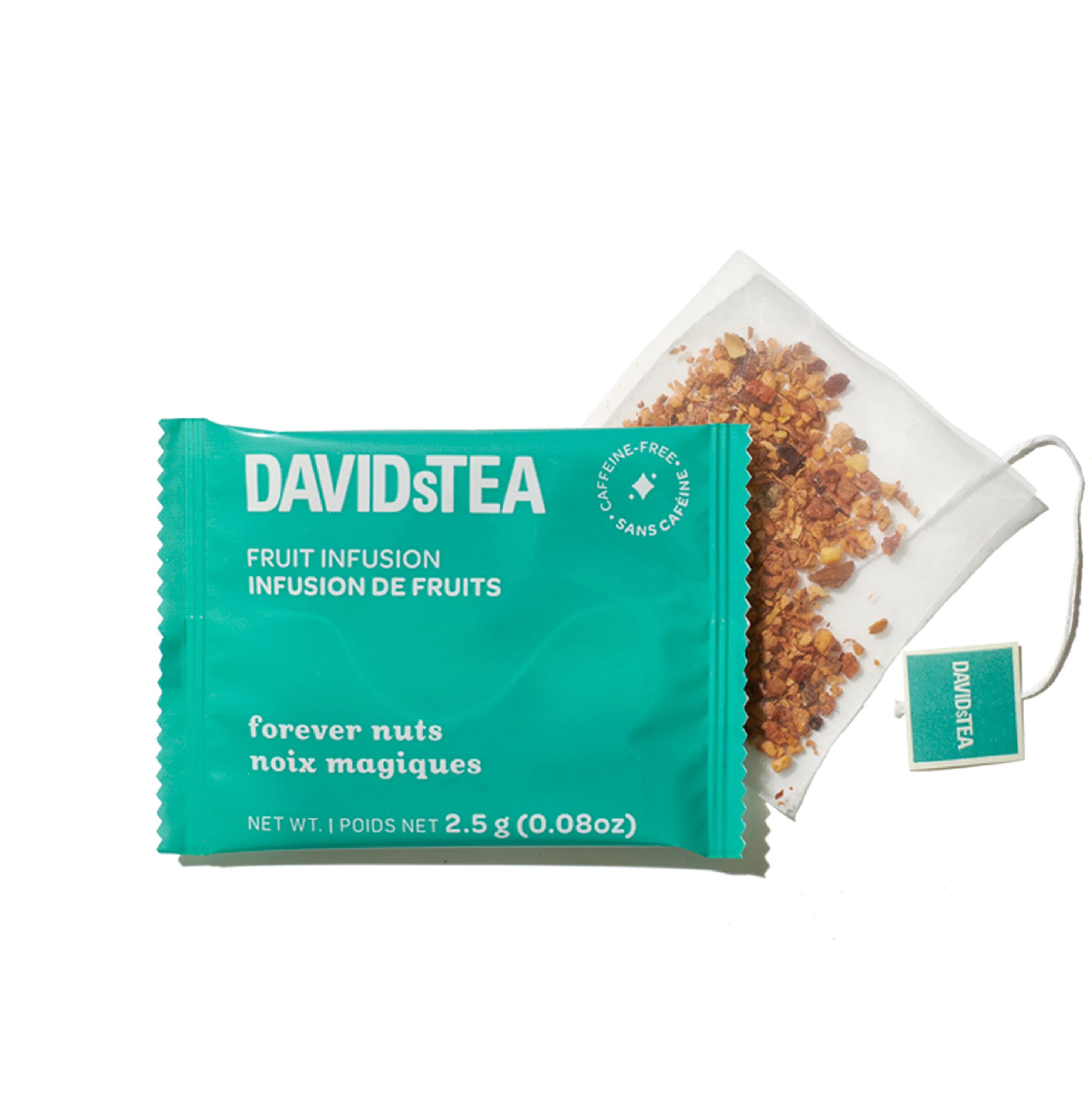 DAVIDsTEA Forever Nuts Tea Pack of 12 Sachets — SKU SB-FB6799-1DF6E1322BC3E9 - Image 2